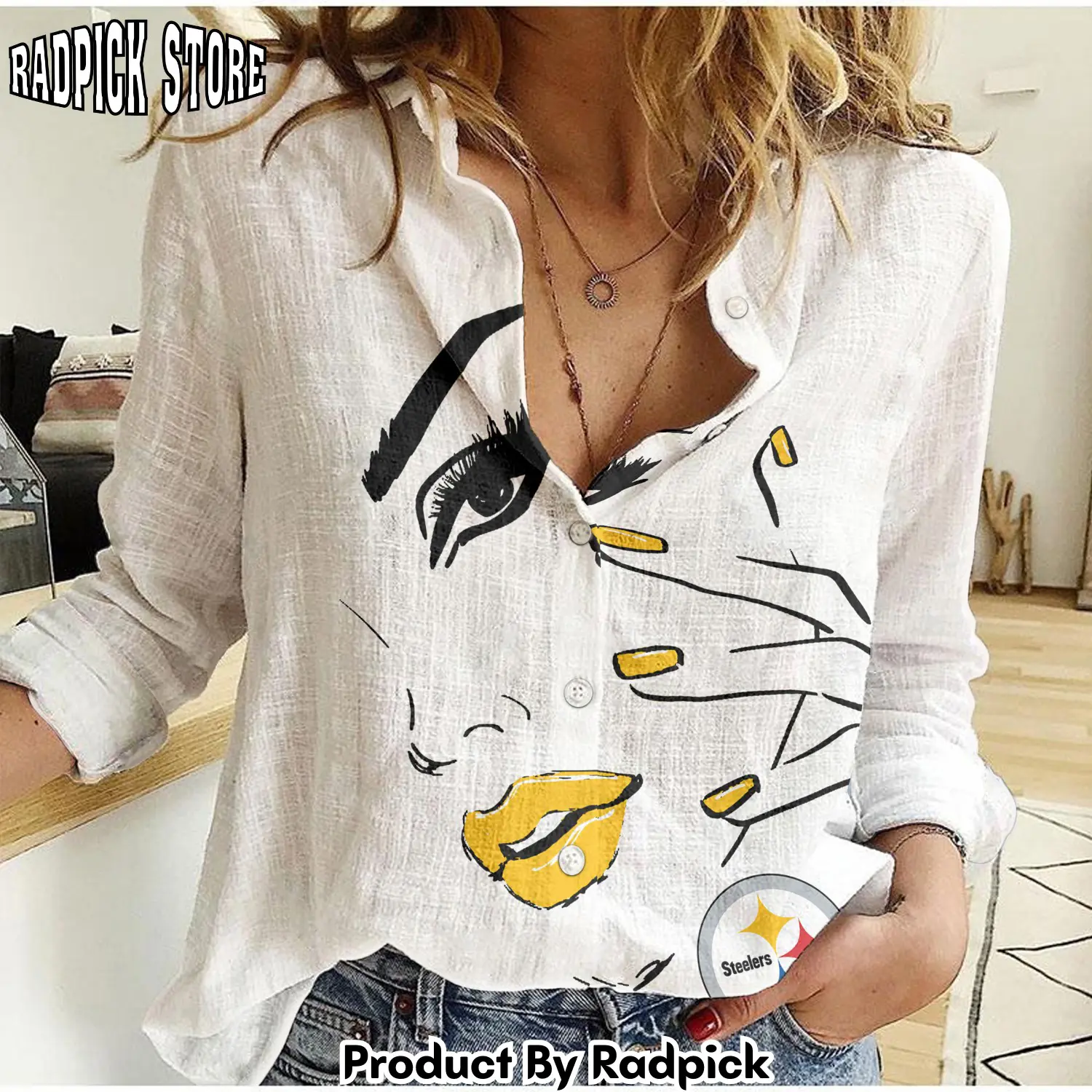 Radpick pittsburgh steelers woman shirt rp662435